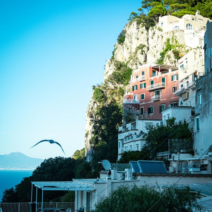 Entertainment zone at night in Switzerland